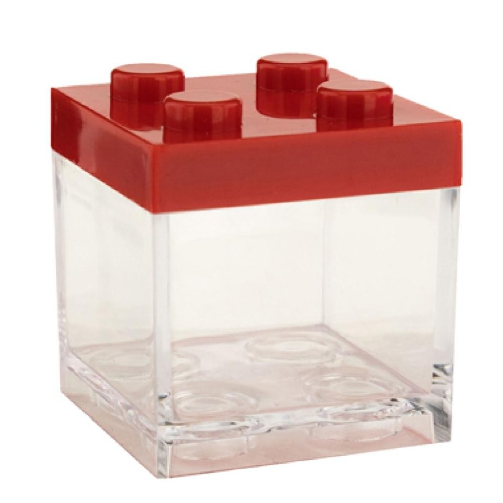 SCATOLINA MATTONCINO ROSSA 5X5